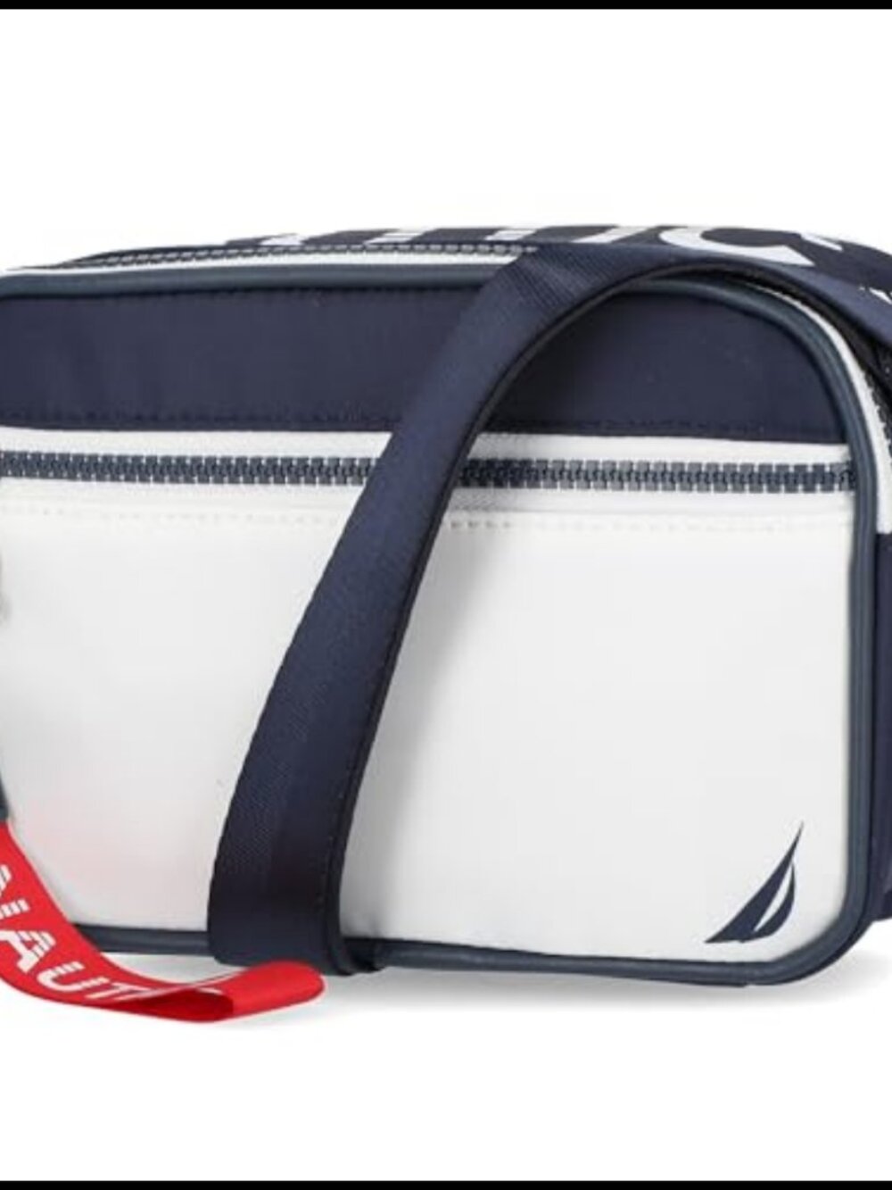 Nautica High Seas Camera Crossbody Bag Adjustable Strap Travel Purse